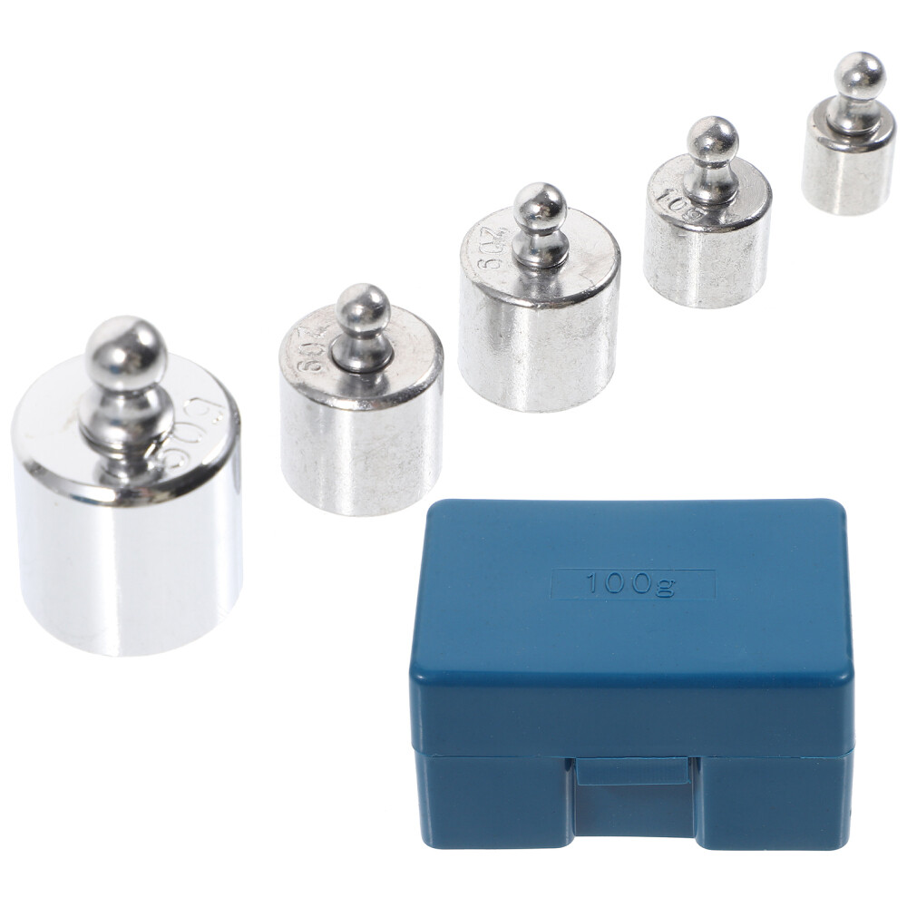 1 Set Digital Scale Calibration Weight Steel Calibration Weight Grams Precision