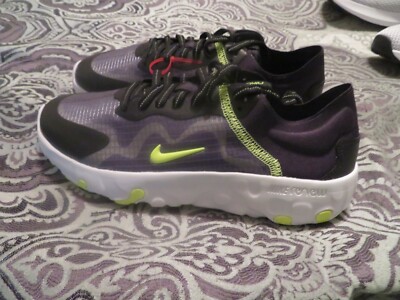 black and yellow nike tennis shoes