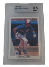 Larry Walker Rookie Cards Checklist and Autographed Memorabilia Guide 26