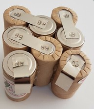 Akkupack zum Selbsteinbau für 01138030000 Metabo Akku 9,6 V 2000mAh NiMH 