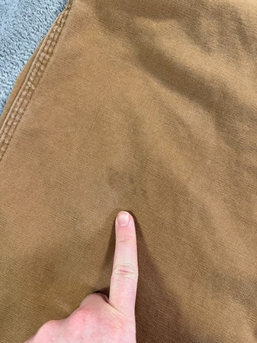 Dickies Jeans Men 40x34 Brown Straight Relaxed American Workwear Utility Canvas - Picture 3 of 12