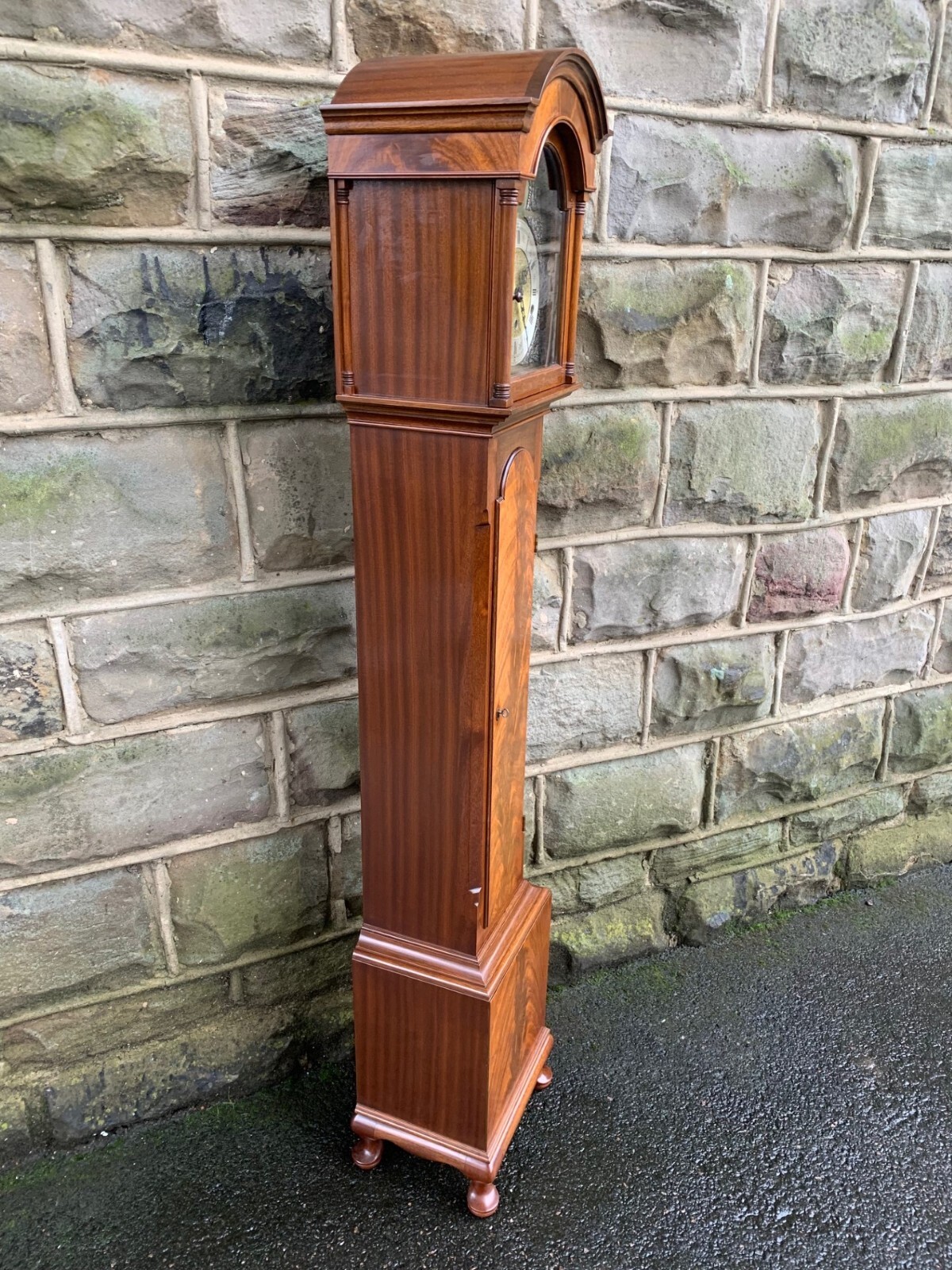 Antique Walnut Granddaughter Clock eBay