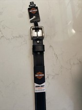 Harley Davidson Belt Small. Interchangeable Belt Buckle.