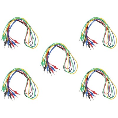 25 PCs Multi -Meter -Lead 4mm Bananenstopfen zur -Clip -Multi -Meter