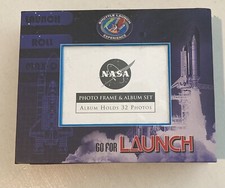 NASA Shuttle Launch Experience Go For Launch Photo Frame Album Set New