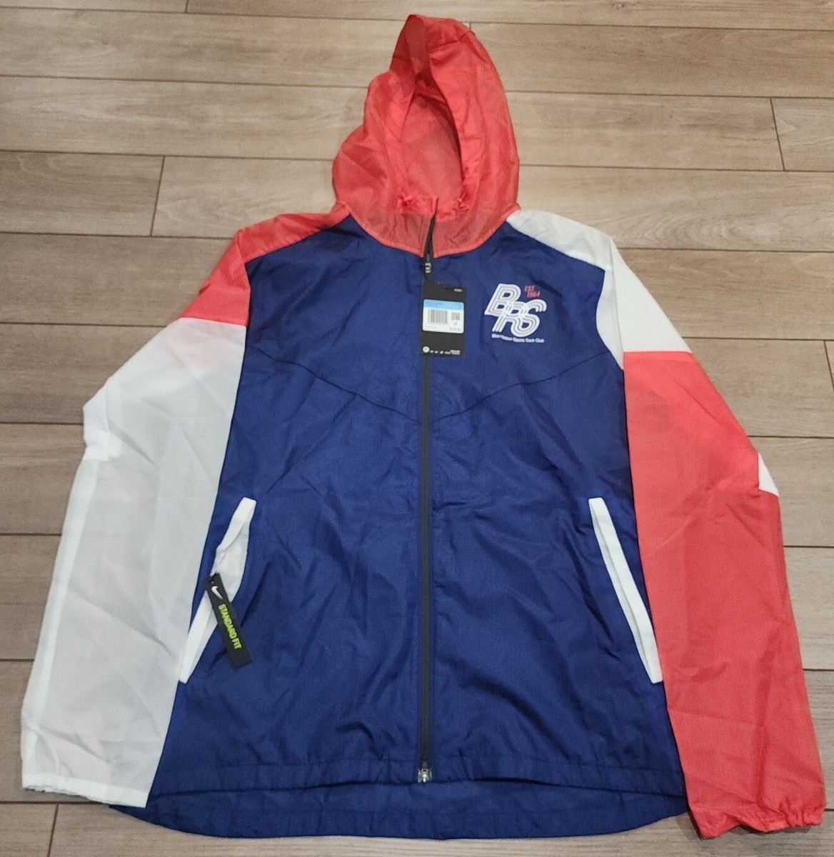 New Nike Men's Blue Ribbon Sports Blue Running Track Jacket Sz:M CJ4502-492