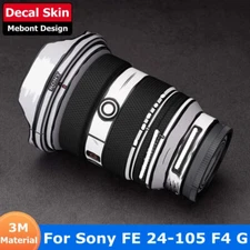 For Sony FE 24-105mm F4 G Decal Skin Vinyl Wrap Film Camera Lens Sticker F4G