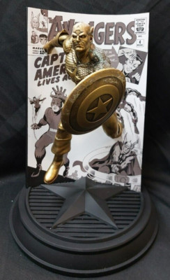 Marvel Royal Selangor Gilt Captain America The Avengers * Prototype #000/200 *