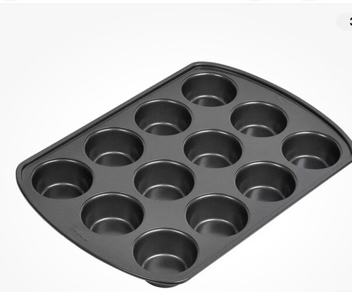 Wilton Perfect Results Premium Non-Stick Cupcake Pan, 12-Cup Muffin Tin - Picture 2 of 3