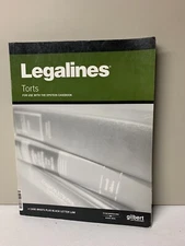 Legalines Torts Adaptable to Eighth Edition of Epstein Casebook (paperback)