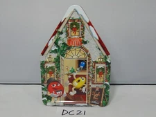 M&M's Ye Olde Inn Christmas Village Limited Edition #15 2002 Tin M & M