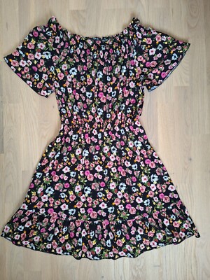 NUNA LIE Mini Kleid 100% Viskose Größe S