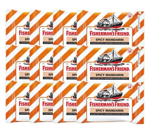 12, 24 sapori di zecca Fisherman's Friend losanghe sollievo dalla tosse, mal di gola 25 g - Foto 3 di 19
