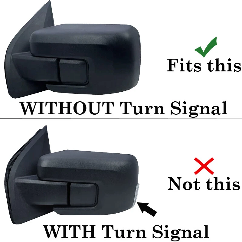 2021-2024 2025 Ford F150 Mirror COVERS w/o Turn Signal Hole HX ANTIMATTER BLUE - Image 2 of 4