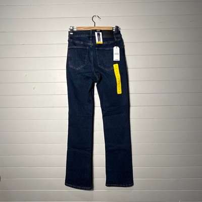 Express Bootcut Jean Womens Size 8 Medium Wash Blue Denim EX010051 High Rise