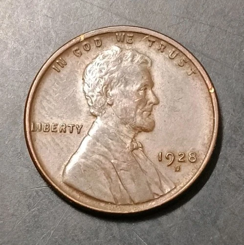 1928 D Lincoln Wheat Penny