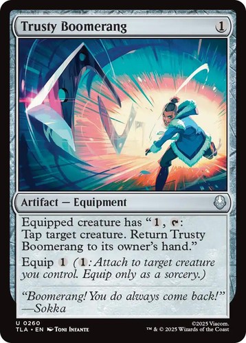 勇敢なブーメラン使い、サカ/Sokka, Bold Boomeranger MTG Avatar: The 