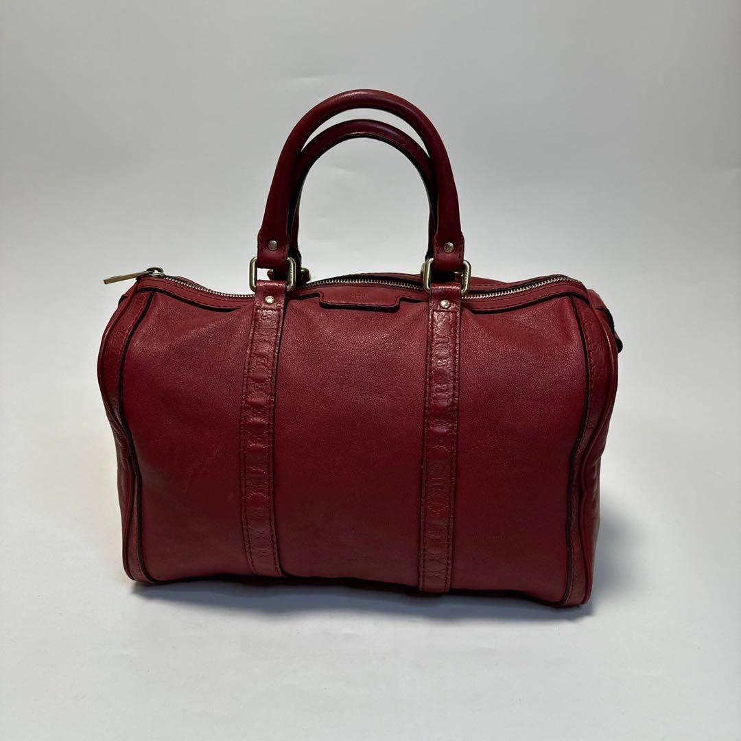 Gucci GG Shima Leather 2W Shoulder Boston Bag, Used