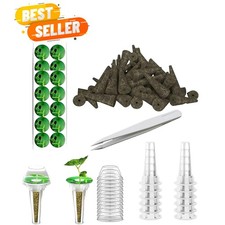 All-Inclusive 64pcs Seed Pod Kit - Ideal for Hydroponics and Indoor Gardens 0.34 per gallon