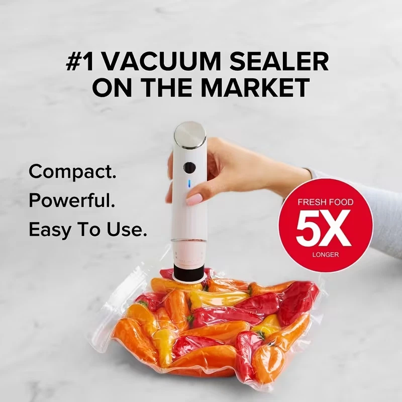 Compact Vacuum Sealer for Food, Powerful Handheld Vacuum Sealer Machine+10 bags
Opens in a new windo