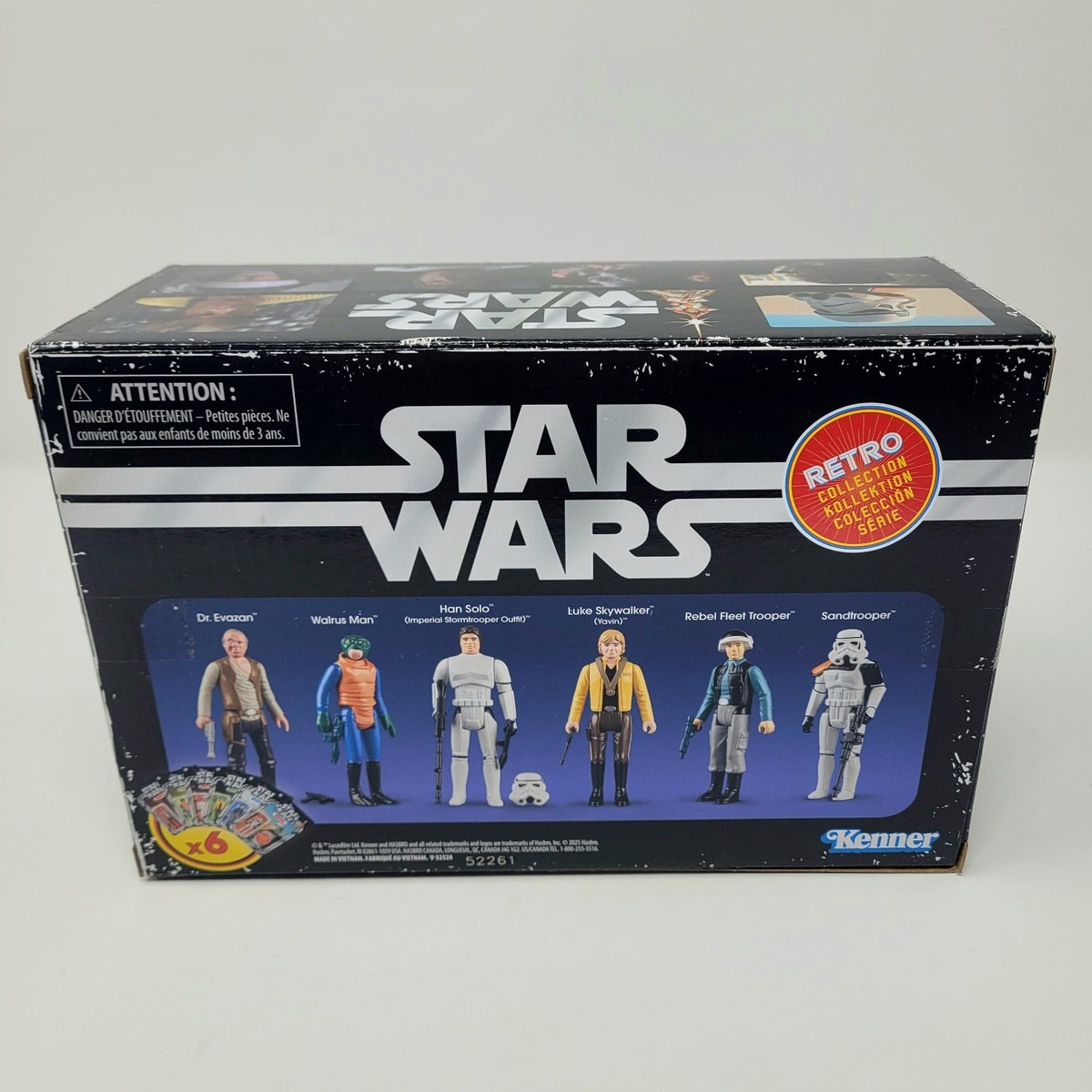 Star Wars Retro Collection A New Hope 6 Action Figure Set Sealed