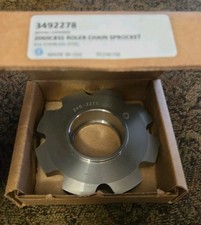 2060C8SS Roller Chain Sprocket 8 Tooth Stainless Steel HubType (C) Part #3492278