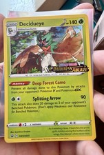 Decidueye SWSH035 STAFF Pre Release Promo Darkness Ablaze Pokemon Card NM