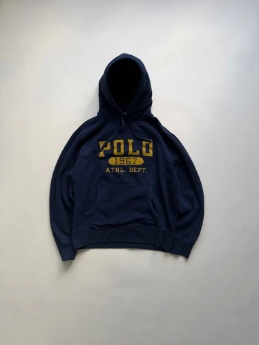 Polo Ralph Lauren ATHL DEPT Spell out hoodie - product listing photo