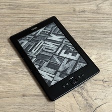Amazon Kindle 4th Gen D01100 Wi-Fi 6" e-Book Black Reader