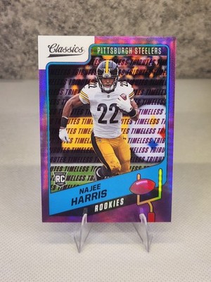 2021 Classics Rookies Najee Harris #163 Timeless Tributes Premium /35 Steelers