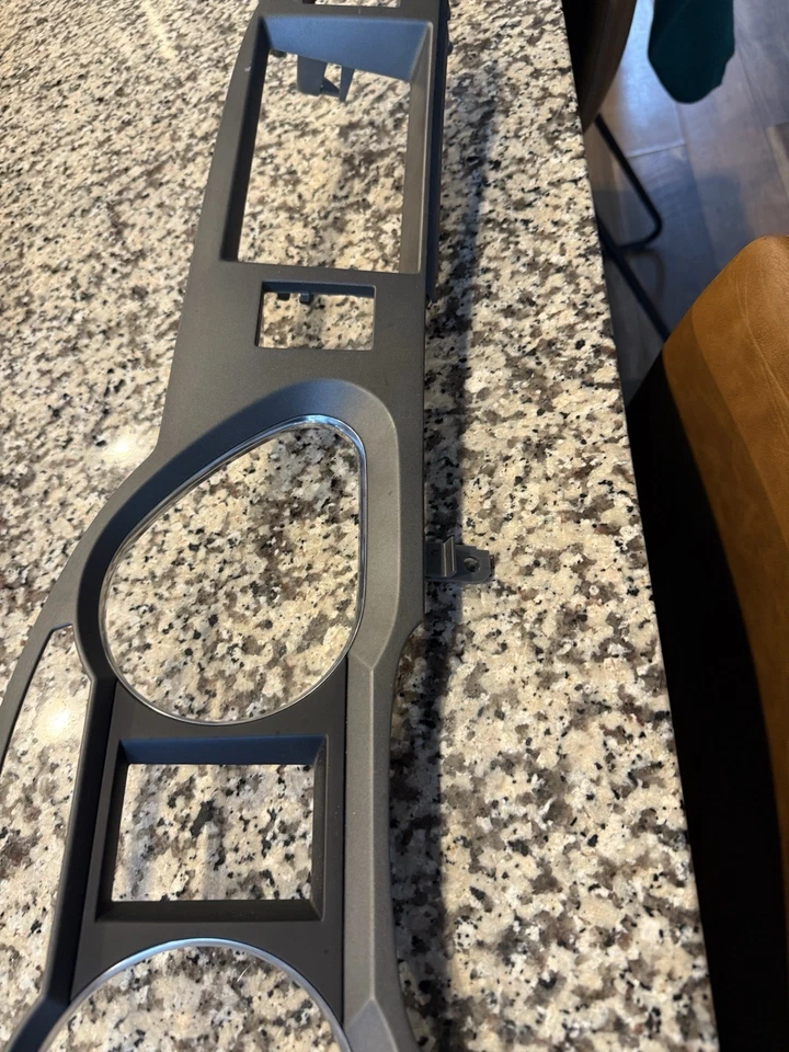 2004-2011 AUDI A6 C6 ПРИБОРНОЙ ПАНЕЛИ СПИДОМЕТР КАЛИБРА БЕЗЕЛЬ ОТДЕЛКА ТЕМНО-СЕРЫЙ - Изображение 3 из 4