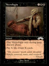 Necrologia LP Light Play Exodus MTG [10233]