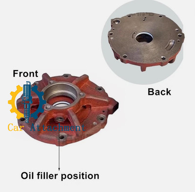 1pc new for vacuum pump DVT3.140/KVT3.140 back cover/By pump head