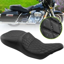 Driver Passenger Seat For Harley Touring Electra Street Glide Road King 97-07