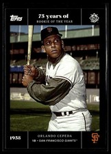 2022 Topps MLB Rookie of the Year 75th Anniversary Baseball Cards Checklist 19