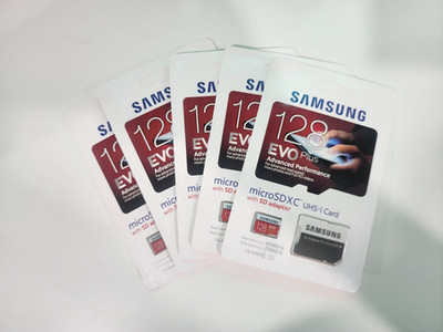 Samsung EVO Plus 128GB Class 10 MicroSDXC Memory Card (Bundle of 5)