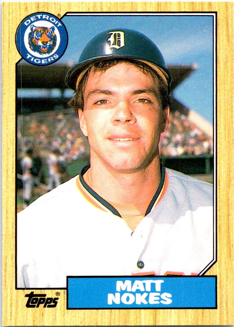1987 Topps #91T Matt Nokes - Near Mint or Better