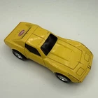 Vintage Tonka Metal Yellow Split Window Chevy Corvette
