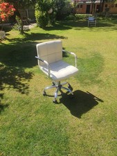 Home Office Desk Chair Makeup Vanity Chair Adjustable Accent Chair with Wheels