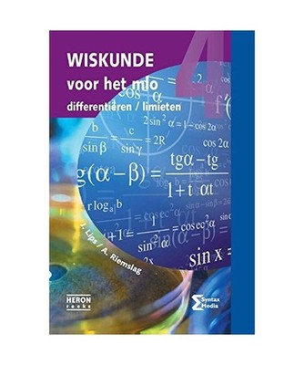 Wiskunde voor het MLO Deel 4 [Wiskunde voor het MLO: differentieren;limieten], L