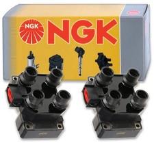 2 pcs NGK Ignition Coil for 1990-2001 Ford Ra...