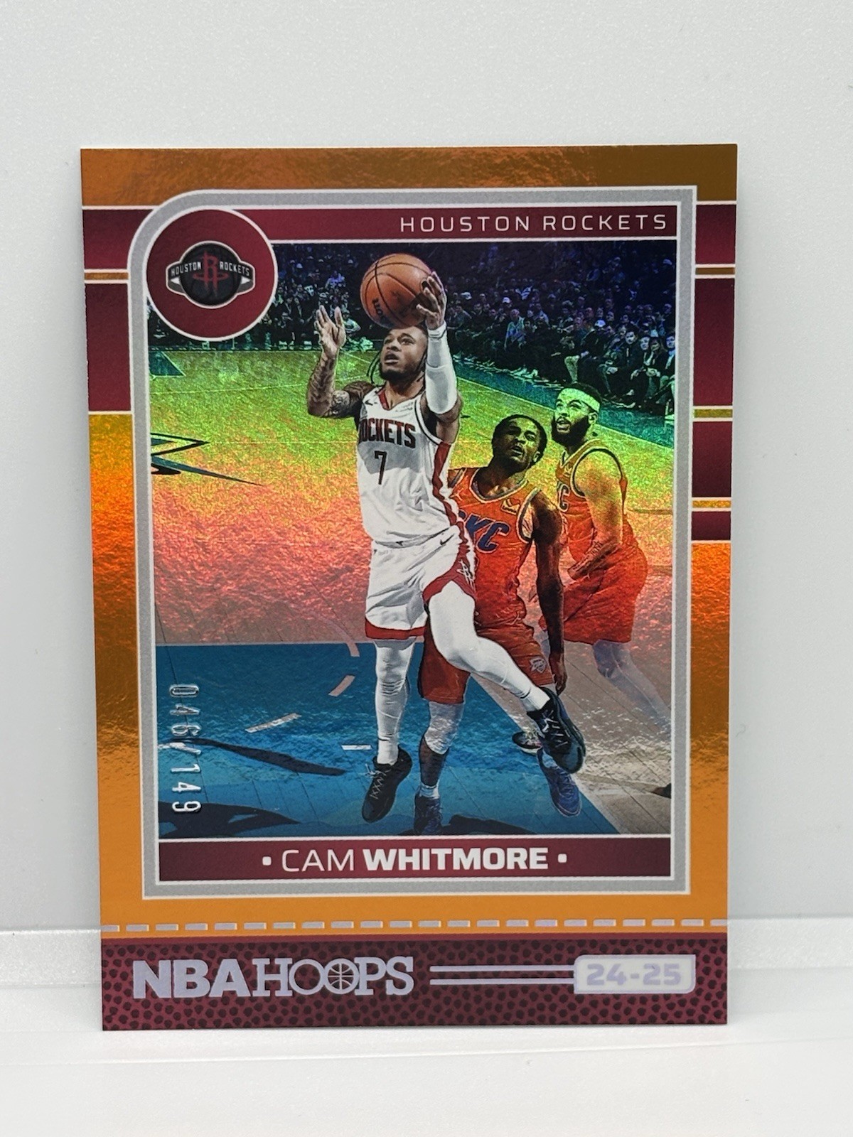 2024-25 Hoops Premium Orange Cam Whitmore /149 Houston Rockets #31 | eBay