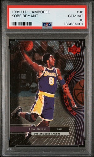 1999-00 Upper Deck UD Jamoboree Kobe Bryant #J8 PSA 10 Mamba