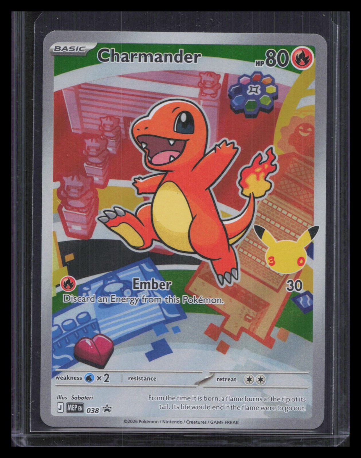 Charmander ME: Mega Evolution Promo #038 Quantity Available!