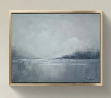 Original Impressionist Painting on 11 in x14 in Canvas - Signed by the Artist