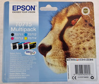 Epson T0715 Multipack Tinten Cmyk Stylus D78 D92 D120 DX5000 DX7400 DX7450 2025