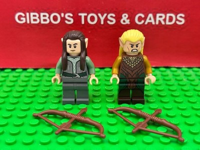 Lego Legolas & Rivendell Elfe Minifiguren LOTR Set 10316 LOR122 LOR035 Konvolut