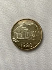 1 oz  1998 Silver Round  .999 Fine Train Depot