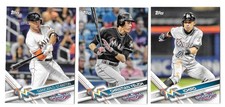 2017 Topps Opening Day - MIAMI MARLINS Team Set 