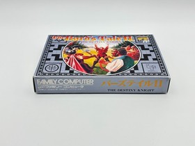 The Bard's Tale II Famicom FC NES Japan CIB Tested Box Cartridge Excellent